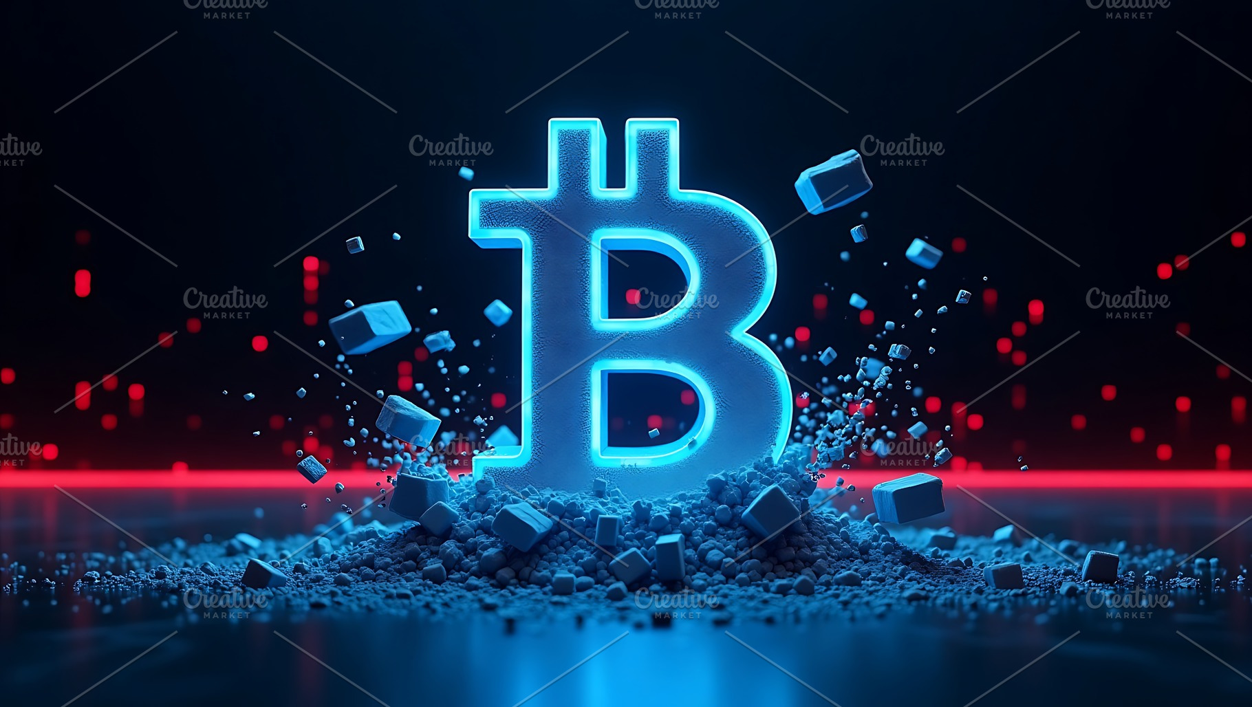 Bitcoin cryptocurrency digital, a Business Photo by Artonix