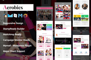 Aerobics - Responsive Email Template