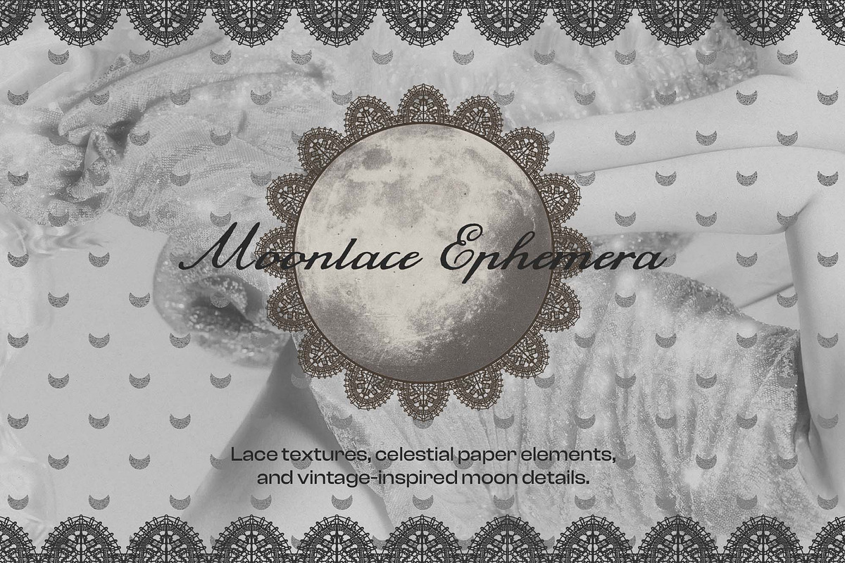 Moonlace Ephemera Collection, an Object Graphic by DigARTbyHavroshka (Photo 2 of 17)