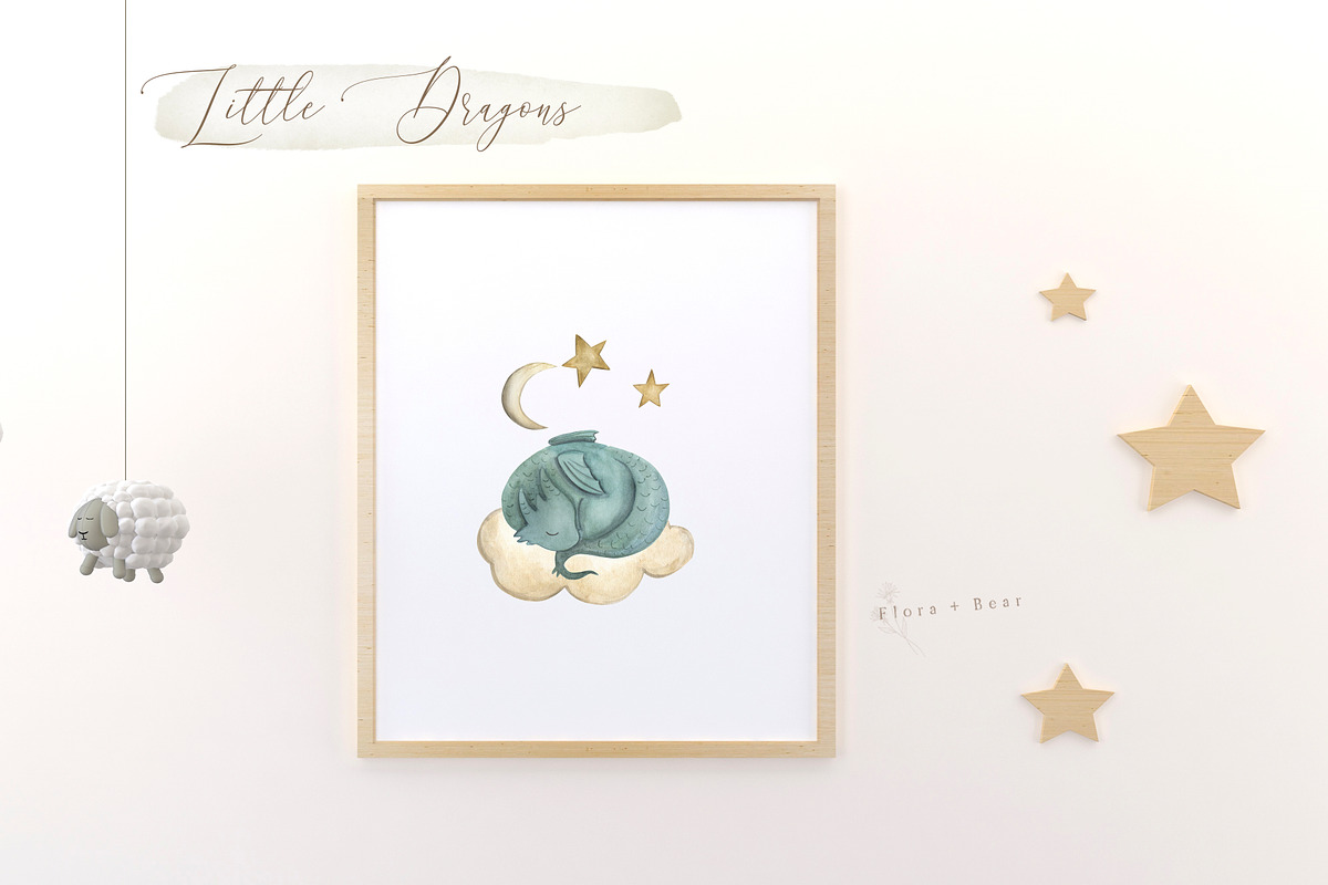 Little Dragons, an Animal Illustration by Flora+Bear (Photo 4 of 5)