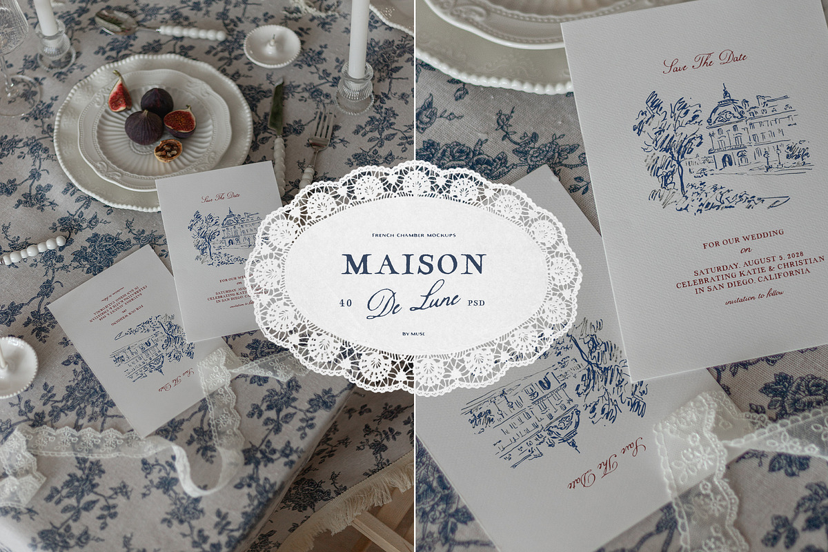 Maison de Lune Elegant French Mockup, a Household Mockup by Muse Mockups (Photo 11 of 19)