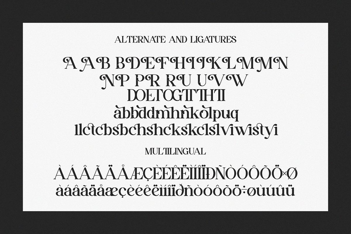 Avilla Mirabel || Vintage Serif Font, a Serif Font by Idea Studio (Photo 10 of 10)