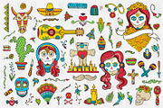 Day of Dead. 60+ vector elements., an Illustration by MariShop (Thumbnail 2 of 4)