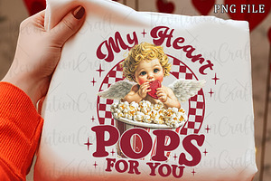 Funny Valentine's Sarcastic Cupid Pn, an Illustration by OK Design