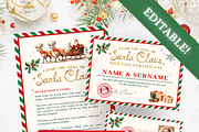 Letter from Santa | Nice list |Canva, a Stationery Template by mkStudioLab (Thumbnail 1 of 7)