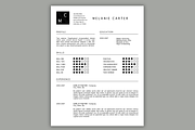 Resume Template | 3 Page | Icons, a Resume Template by Scribbled Napkin Design (Thumbnail 2 of 4)