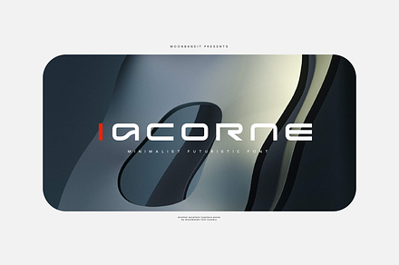 MBF Acorne - wide minimalist sans, a Sans Serif Font by MoonBandit