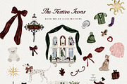Hand Drawn Christmas Watercolor Set, an Object Graphic by Laras Wonderland (Thumbnail 7 of 12)