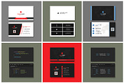 50 Business Cards Mega Bundle, a Business Card Template by Saman Osama (Thumbnail 9 of 10)
