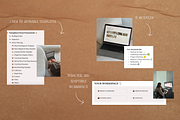 Notion Template For Creatives- Brown, a Templates & Theme by flowē (Thumbnail 2 of 5)