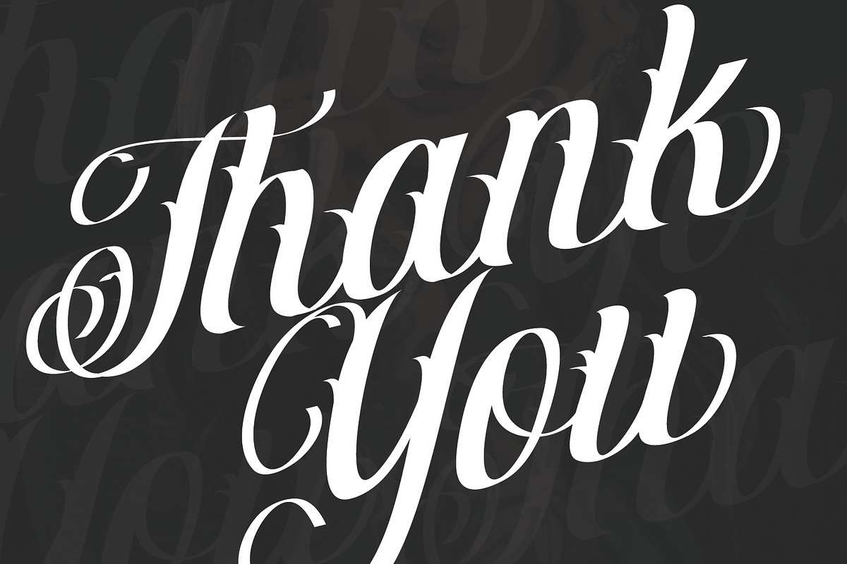 Heathman - Tattoo Script, a Script Font by VUNIRA (Photo 4 of 6)