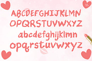 Lipstick | Handwriting font, a Handwritten Font by LivelyAutumn11.11 (Thumbnail 2 of 5)