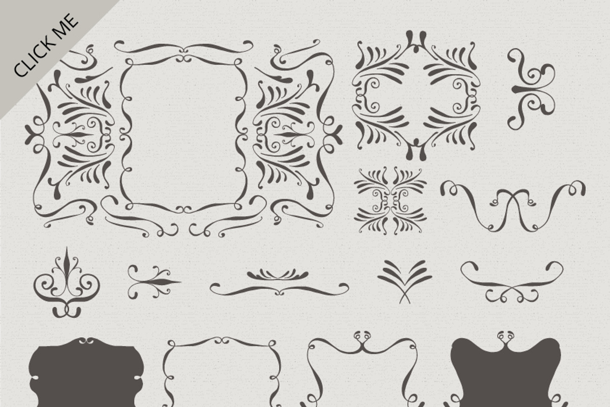 Hand drawn decorative elements, a Decorative Illustration by Lisa Glanz (Photo 4 of 5)