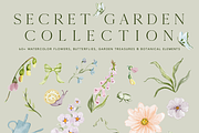 Wildflower Garden Watercolor Set, a Decorative Illustration by Karma (Thumbnail 13 of 15)