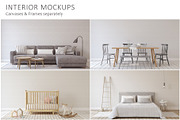 SCANDINAVIAN STYLE mockups, a Poster Template by MyHomeMockups (Thumbnail 1 of 11)