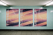 Glued Posters Mockup on Tile Wall, an Advertising Mockup by Design Squad (Thumbnail 4 of 5)