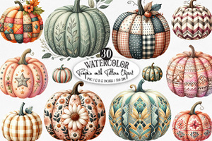 Pumpkin with Pattern Sublimation, an Illustration by Designking