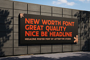 Megazine Poster Bold Vintage Display, a Sans Serif Font by Lettertype Studio (Thumbnail 9 of 12)