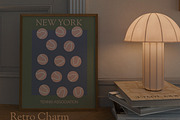 Handmade Tennis & Retro Sport Prints, a Background Graphic by Laras Wonderland (Thumbnail 8 of 8)