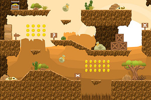 Wild West - Platformer Tileset