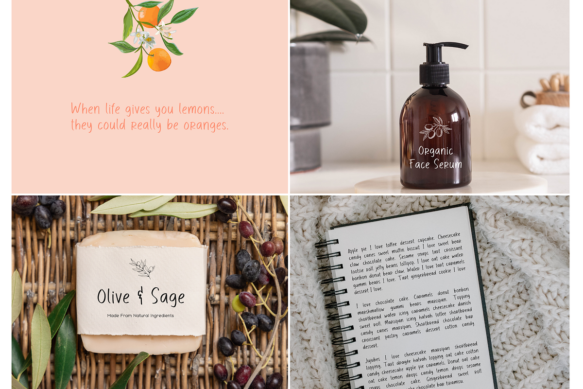 Digital Planner Font Bundle, a Handwritten Font by Sofia Skoog (Photo 7 of 12)