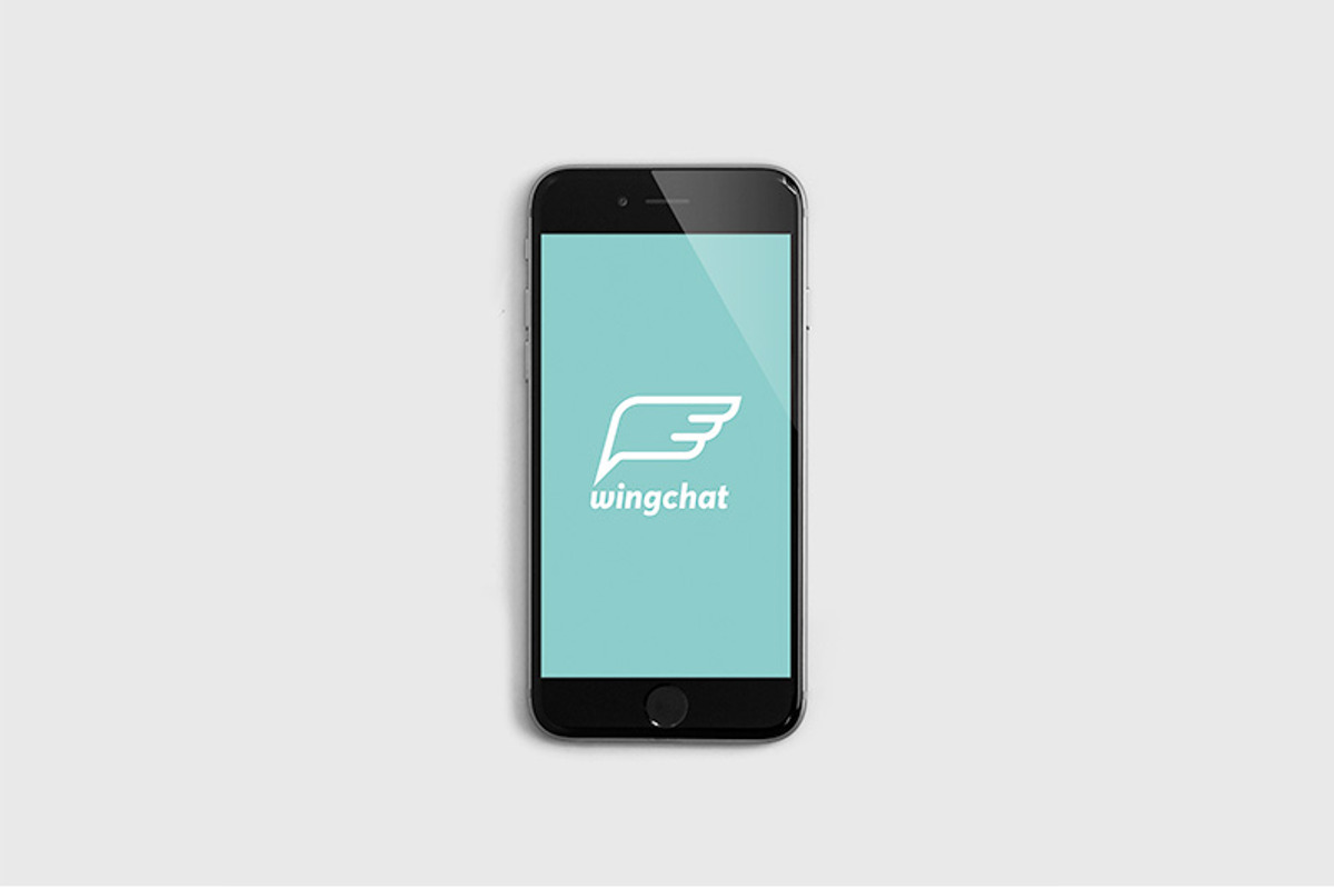 Wingchat Logo, a Branding & Logo Template by blooon (Photo 3 of 4)