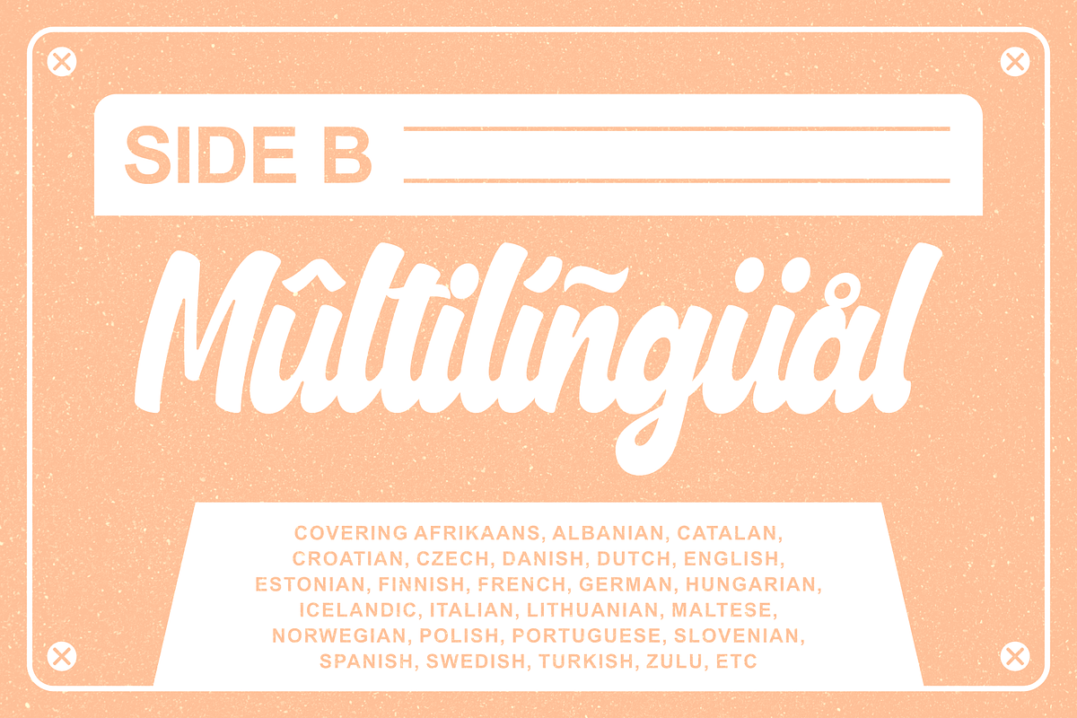 Riocht | Vintage Playful Font, a Script Font by Twicolabs Fontdation (Photo 6 of 8)