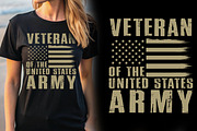 Veteran T-shirt Design, a Graphic by Crafts Bundle (Thumbnail 2 of 2)