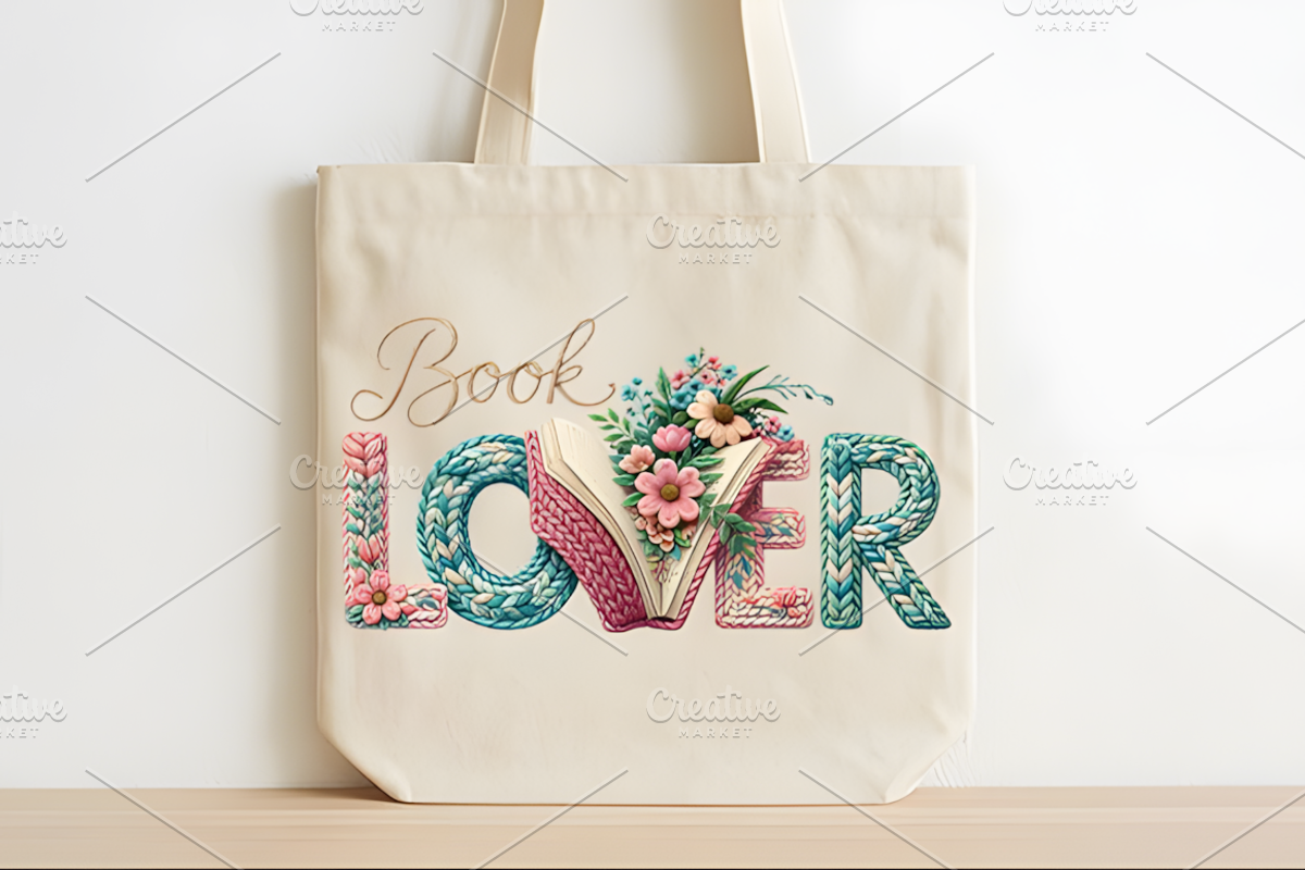 Book Lover Floral Reading PNG, a Graphic by Ink Gallery (Photo 5 of 5)