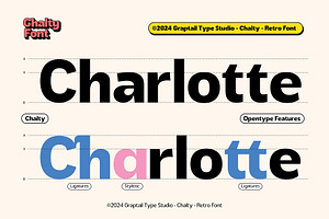 Chalty - Retro Font Family