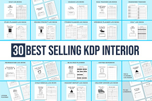 30 Best Selling KDP Interior