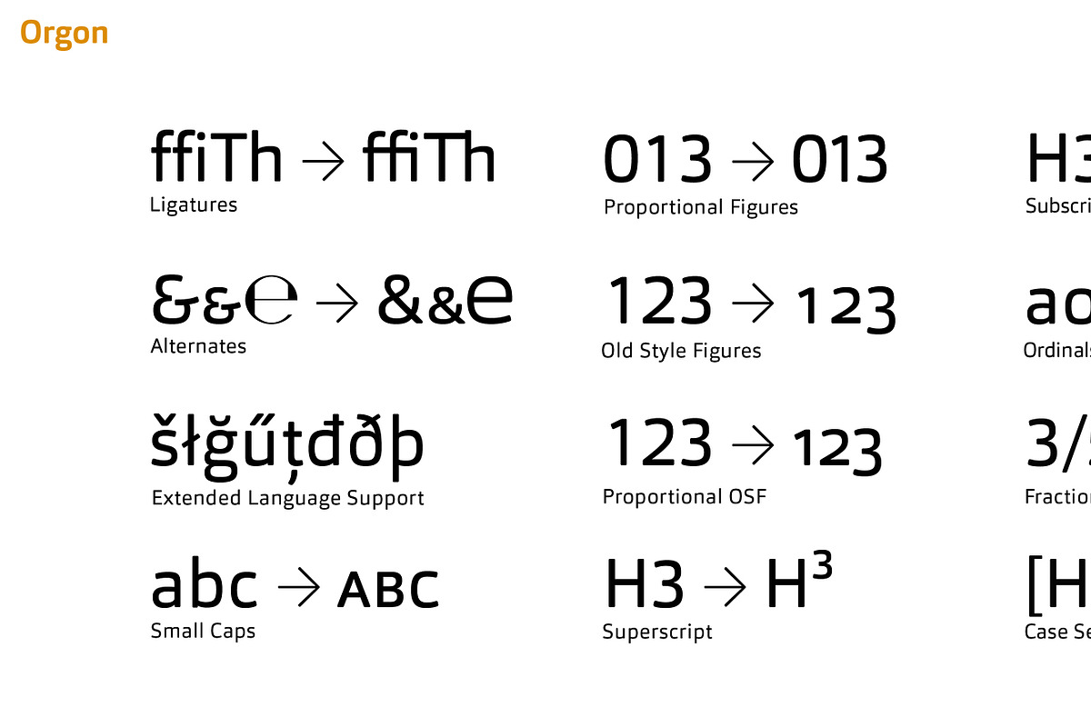 Orgon, a Sans Serif Font by Hoftype (Photo 18 of 18)