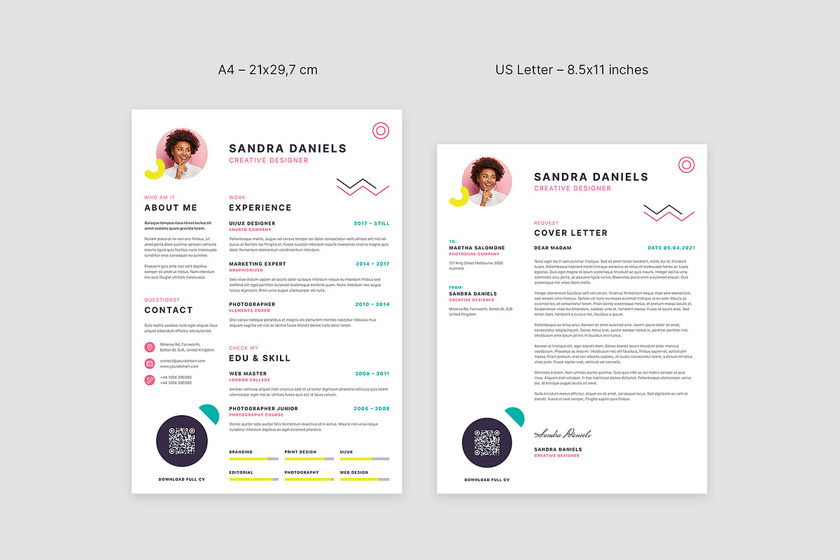 The Resume Flyer Canva Template, a Resume Template by artbart (Photo 9 of 10)