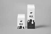 Milk Mock-up, a Packaging Mockup by zippypixelstudio (Thumbnail 9 of 10)