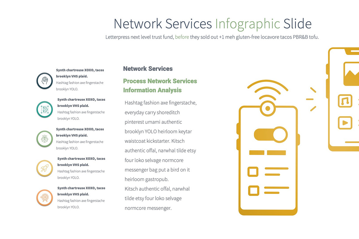 Network Services Keynote Template, a Presentation Template by Pulsecolor (Photo 5 of 10)