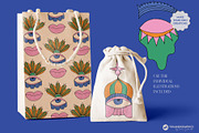 Evil Eyes Graphics Posters Patterns, a Graphic by Youandigraphics (Thumbnail 6 of 15)