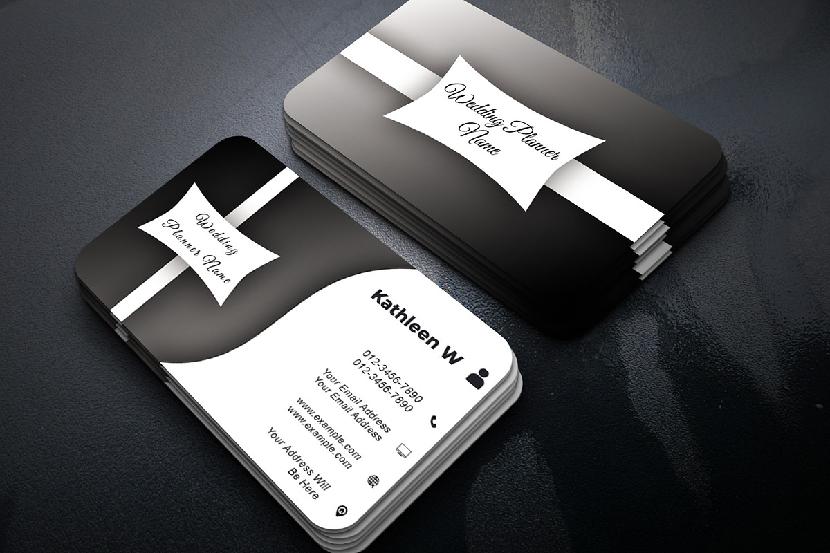 Professional Planner Card PSD