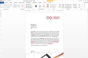 Letterhead, a Stationery Template by asimalikhan555 (Thumbnail 5 of 5)