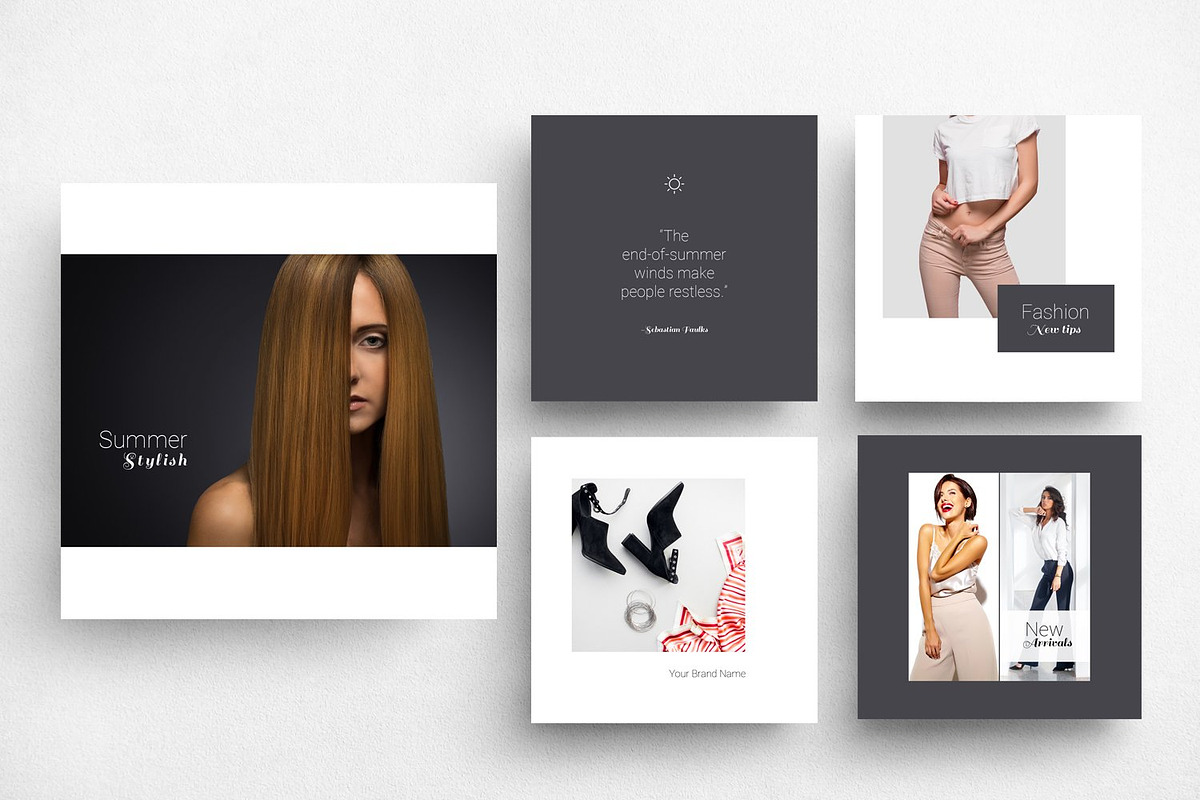 Instagram Promotion Template, a Social Media Template by retrographix (Photo 2 of 3)