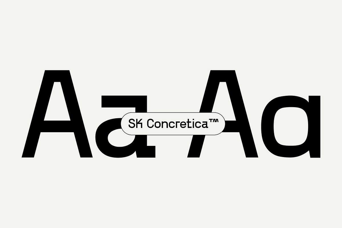 SK Concretica — Modern Grotesk, a Sans Serif Font by Shriftovik Type Foundry (Photo 1 of 21)
