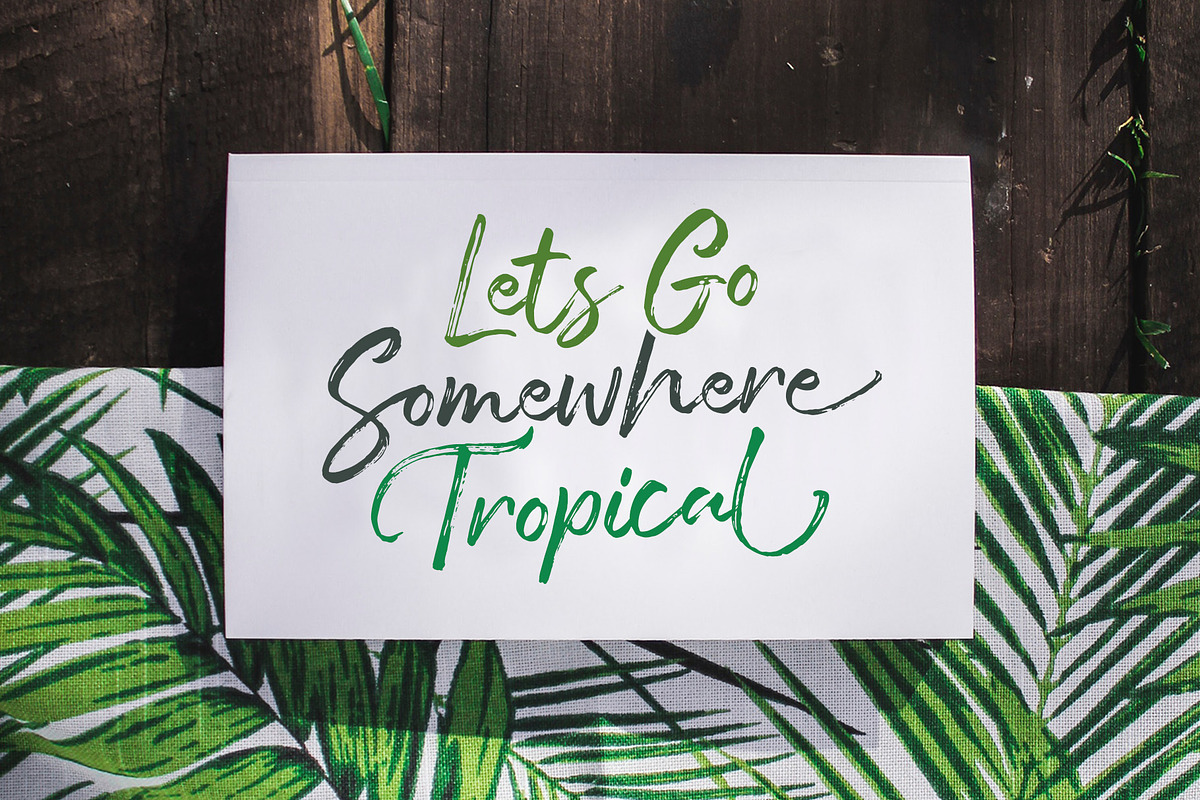 Sveglia, a Script Font by Wacaksara Co. (Photo 12 of 14)