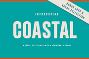 Coastal, a Sans Serif Font by Arkitype (Thumbnail 1 of 13)