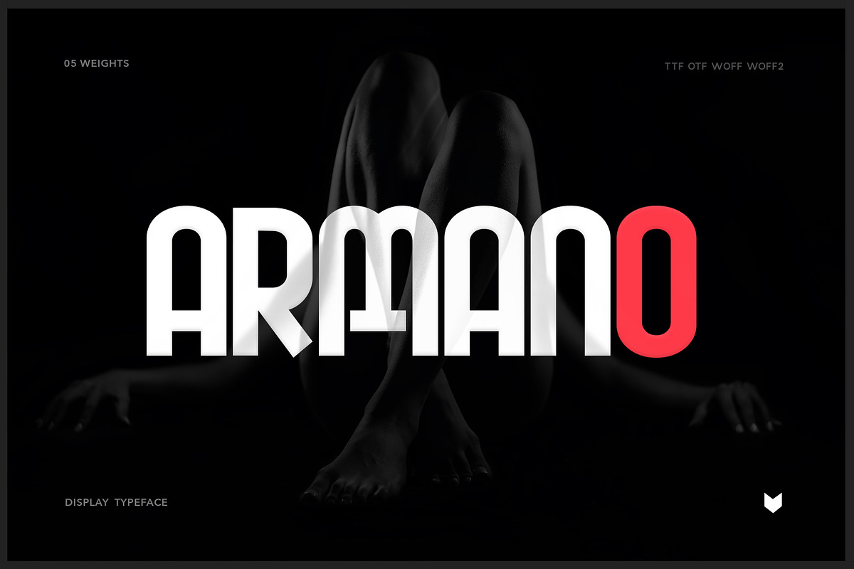 Armano Display Typeface, a Sans Serif Font by Foxtype (Photo 1 of 10)