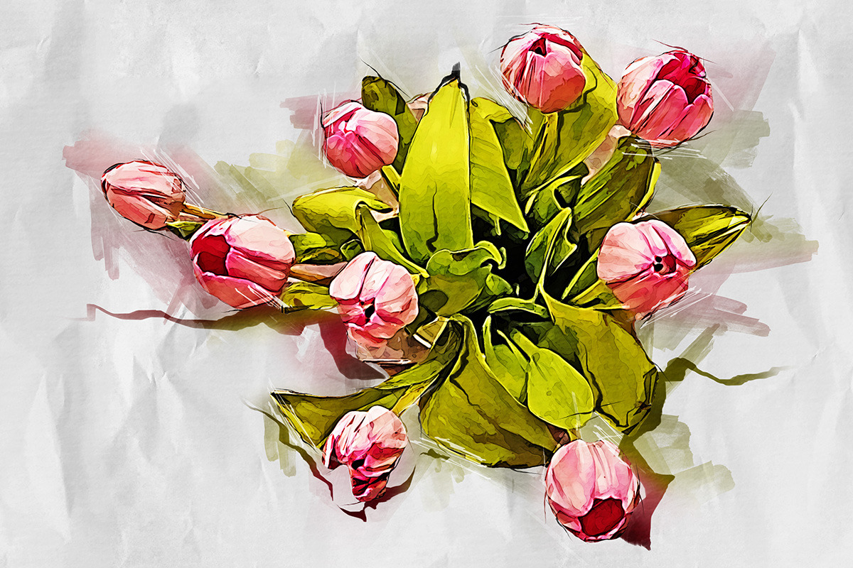 Fashion Sketch Photoshop Action, an Action Add-On by GorynArt (Photo 23 of 24)