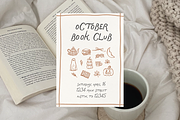 Cozy Autumn Hand Drawn SVG Elements, a Seasonal Illustration by Claire Emery Designs (Thumbnail 6 of 6)