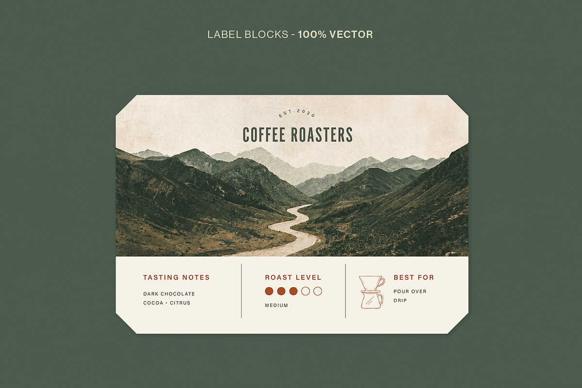 Label Template Set, a Stationery Template by BrandPacks (Photo 8 of 14)
