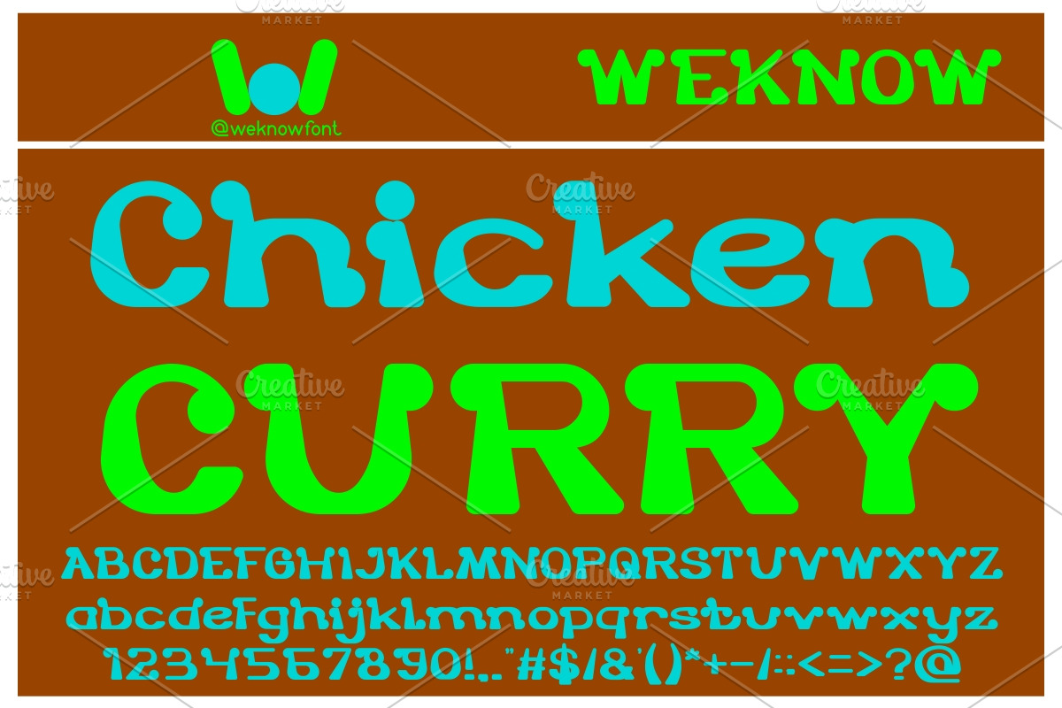 the one and only font, a Font by weknow (Photo 4 of 5)