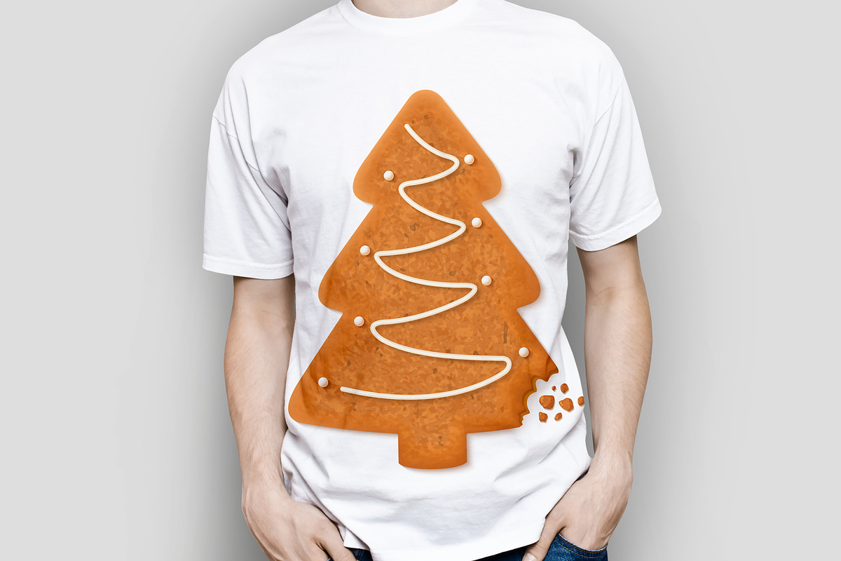 Christmas Cookies Alphabet [Vector], an Object Graphic by Chuhastock (Photo 2 of 9)