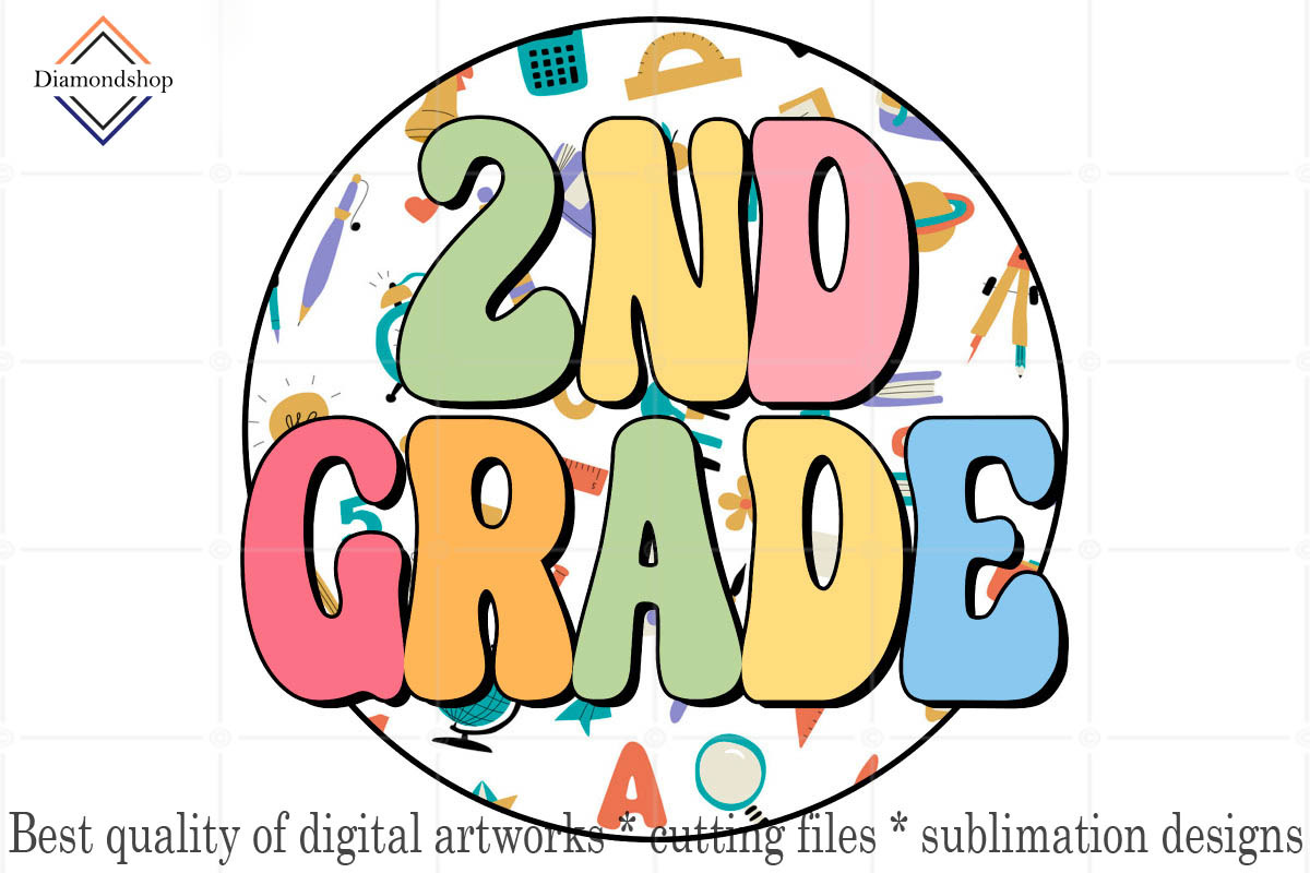 Back To School Sublimation Bundle, an Education Illustration by DiamondShop (Photo 5 of 11)