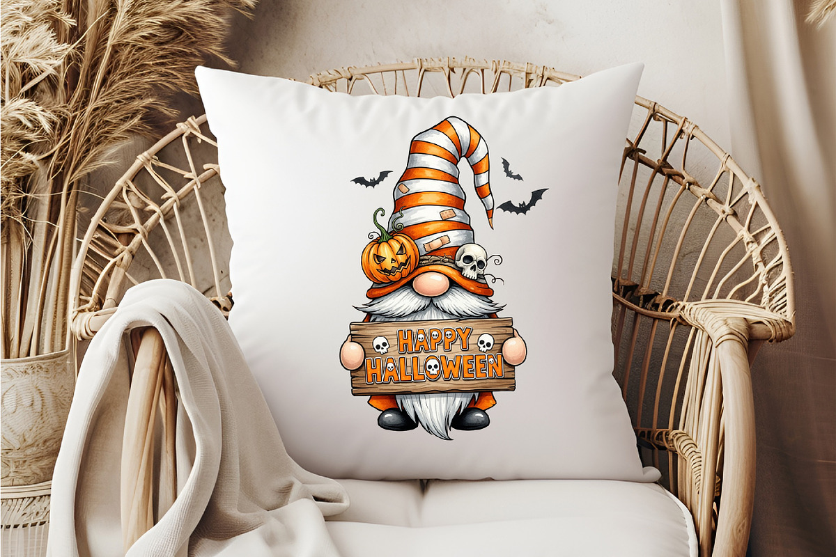 Happy Halloween Gnome PNG, an Icon by DreamCafeArt (Photo 5 of 7)